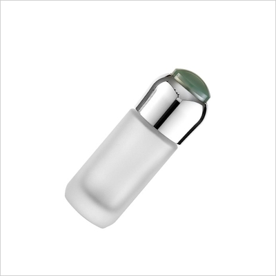 Thick Bottom 30ml Glass Dropper Bottle Essential Oil Packaging Frosted Dropper Bottles Push Button Cap