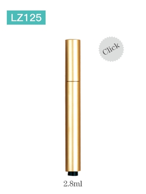 Glossy Matte Appearance Cosmetic Pen Packaging Made Of Plastic Aluminum