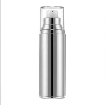 Customized White Cosmetic Airless Bottle with Crimp Sealing and ISO9001 Certification