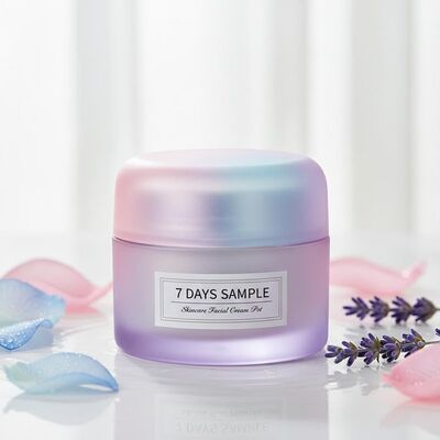 Custom-made Colour Cosmetic Cream Jar with PP Inner Bottle Material and 7 Days Shipping Sample for Skincare Facial Cream Pot