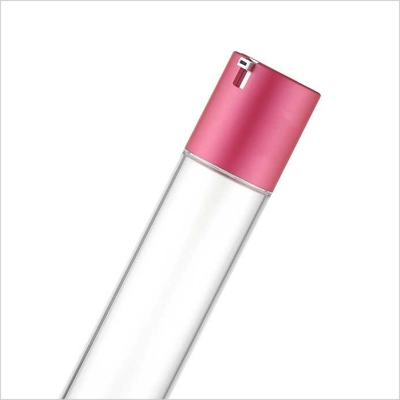 Slim SAN Empty Foundation Bottle With Pump 15ml 25ml 30ml 40ml 50ml 60ml 80ml 100ml