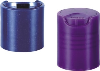 18mm 20mm 24mm 28mm Disc Top Closures Press Top Cap For PET PE PP Bottle